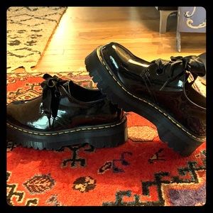 Dr. Martens Holly Ribbon Flatform Shoes